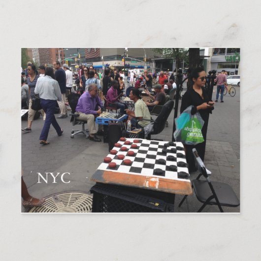 Gewerkschaft Square, NYC Postkarte (Vorderseite)