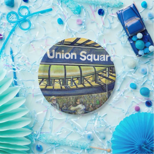 Gewerkschaft Square Pappteller (Party)