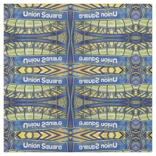 Gewerkschaft Square Stoff (Muster)