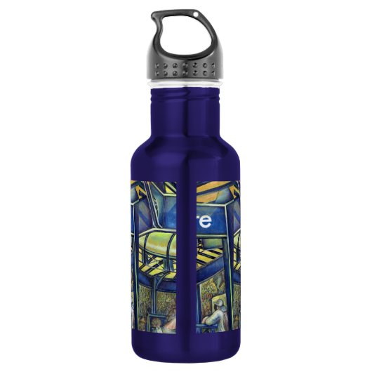 Gewerkschaft Square Trinkflasche (Rückseite)