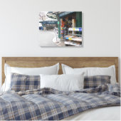 Gewerkschaft Squarere Leinwanddruck (Insitu (Schlafzimmer))