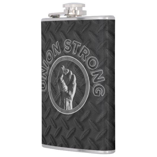 Gewerkschaft stark flachmann (Links)