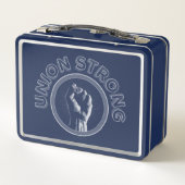 Gewerkschaft stark metall brotdose (Rückseite)