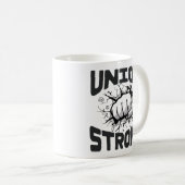 Gewerkschaft stark - Mitarbeiter von Gewerkschafte Kaffeetasse (VorderseiteRechts)