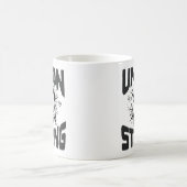 Gewerkschaft stark - Mitarbeiter von Gewerkschafte Kaffeetasse (Mittel)