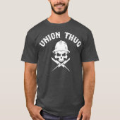 Gewerkschaft stark und solidarischUnion-Umarmun T-Shirt (Vorderseite)