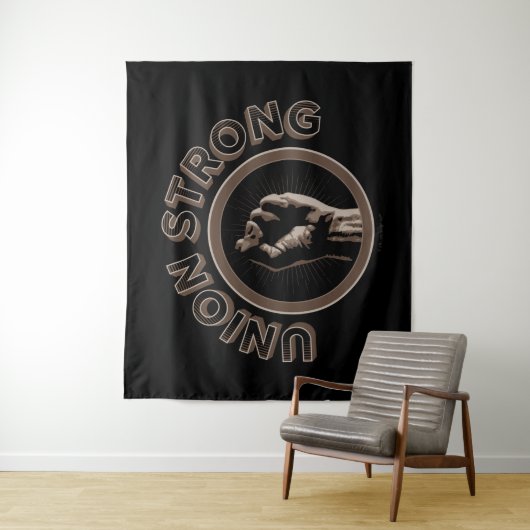 Gewerkschaft stark wandteppich (Beispiel)