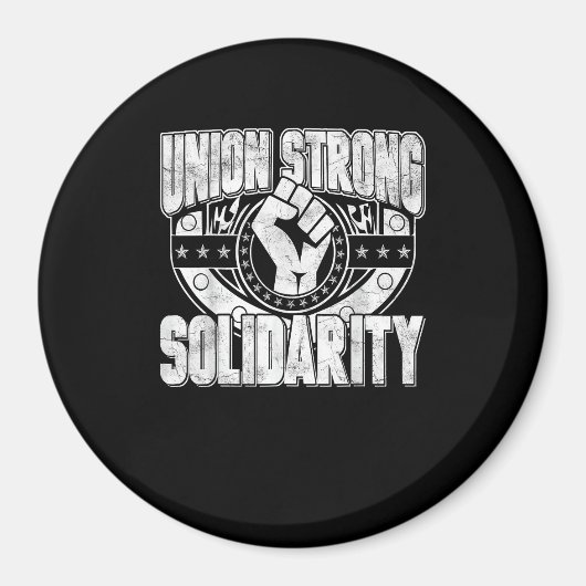 Gewerkschaft Starke Solidarität Magnet (Vorne)