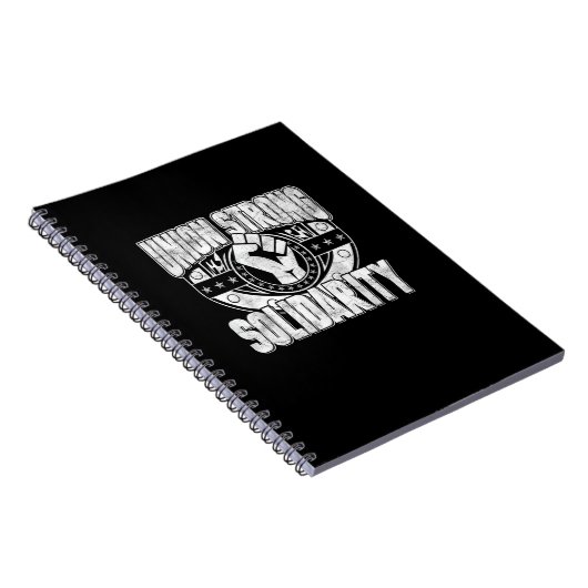 Gewerkschaft Starke Solidarität Notizblock (Rechte Seite)