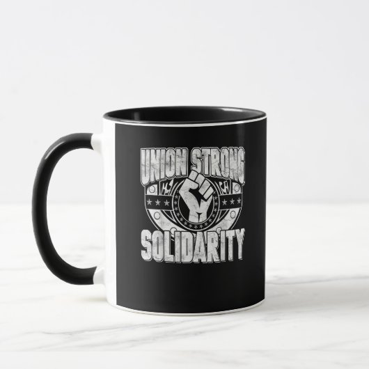 Gewerkschaft Starke Solidarität Tasse (Links)