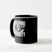 Gewerkschaft Starke Solidarität Tasse (Vorderseite Links)