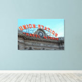 Gewerkschaft Station - Downtown Denver Leinwanddruck (Insitu (Holzboden))