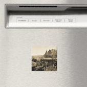 Gewerkschaft Station, Durand, Michigan Magnet (In Situ (Geschirrspüler))