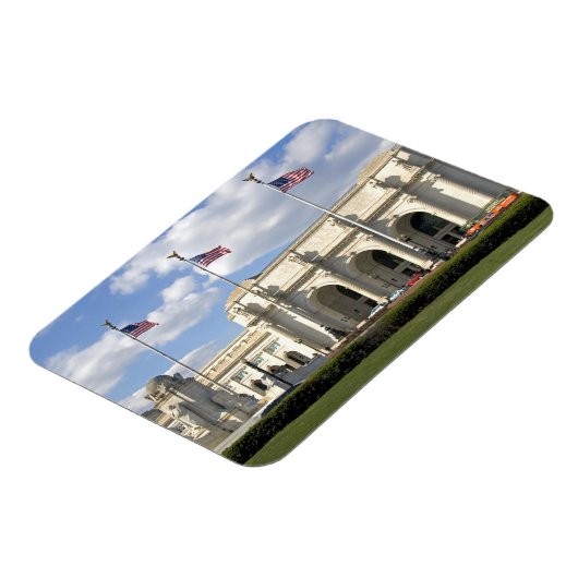 Gewerkschaft Station in Washington, D.C. Magnet (Linke Seite)