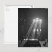 Gewerkschaft Station Warten Room, 1943 Postkarte (Vorne/Hinten)