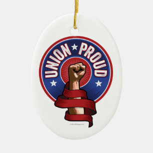 Gewerkschaft stolz keramik ornament