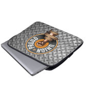 Gewerkschaft stolz laptopschutzhülle (Vorne Knopf)