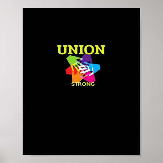 Gewerkschaft Strong Classic - Labour Day Poster (Vorne)