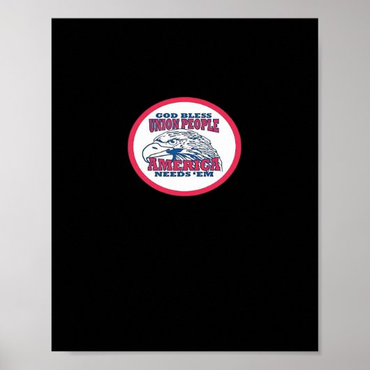 Gewerkschaft Strong Funny Meme Classic Poster (Vorne)