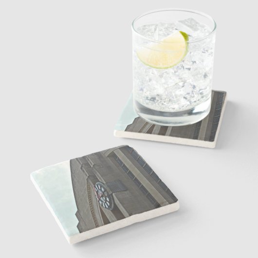 Gewerkschaft Terminal - Cincinnati Steinuntersetzer (Seitenansicht)