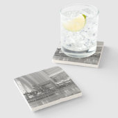 Gewerkschaft Terminal Rotunda - Cincinnati Steinuntersetzer (Seitenansicht)