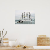 Gewerkschaft und Feuerboot Poster (Küche)