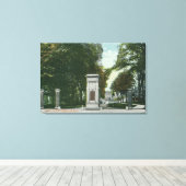 Gewerkschaft-Uni-Gedenktor Leinwanddruck (Insitu (Holzboden))