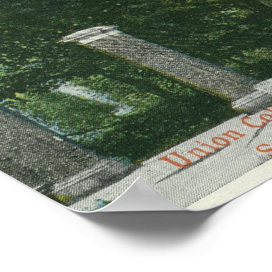 Gewerkschaft-Uni-Gedenktor Poster (Ecke)