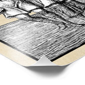 Gewerkschaft von Oppositen in der mittelalterliche Fotodruck (Ecke)