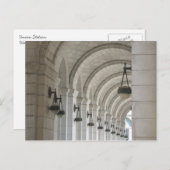 Gewerkschaft-Workstation-Arches Postkarte (Vorne/Hinten)