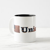Gewerkschaft 🇺 zivilen Krieges 🇸 Phantastische M Zweifarbige Tasse (Vorderseite Links)