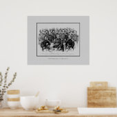 Gewerkschaft Ziviler Kriegsgeneräle Poster (Küche)