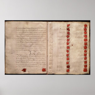 Gewerkschaft zwischen England und Schottland Poster