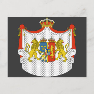 Gewerkschaft zwischen Schweden und Norwegen Postkarte