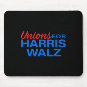 Gewerkschaften für Harris Waltz Mousepad
