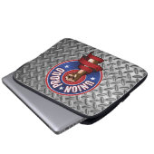 Gewerkschaftlich Stolz Laptopschutzhülle (Vorne Knopf)