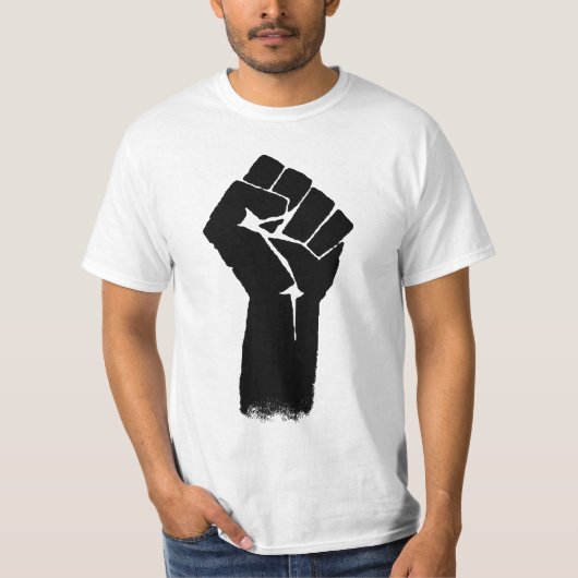 Gewerkschafts-Faust-Wert-T - Shirt (Vorderseite)