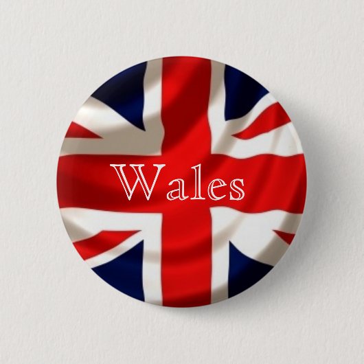 Gewerkschafts-Jack-Abzeichen (Wales) Button (Vorderseite)