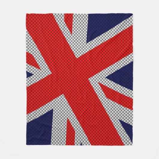 Gewerkschafts-Jack auf Fleecedecke (Vorderseite)