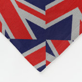 Gewerkschafts-Jack auf Fleecedecke (Ecke)