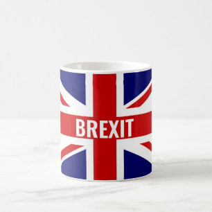 Gewerkschafts-Jack. Brexit. Kaffeetasse
