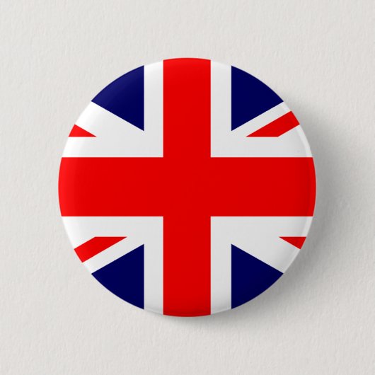 Gewerkschafts-Jack-Briten-Flagge Button (Vorderseite)
