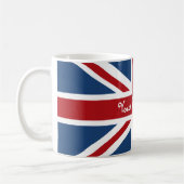 Gewerkschafts-Jack-Briten-Flagge Kaffeetasse (Links)