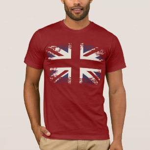 Gewerkschafts-Jack (BRITISCHE Flagge), Grungeart T-Shirt