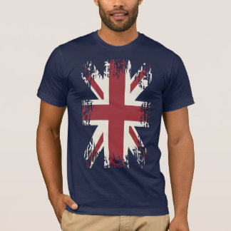 Gewerkschafts-Jack (BRITISCHE Flagge), Grungeart T-Shirt