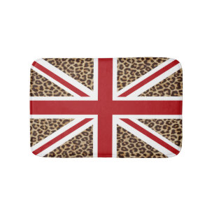 Gewerkschafts-Jack-britische Flagge mit Badematte
