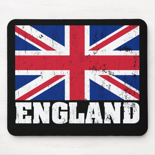 Gewerkschafts-Jack-britische Flagge Mousepad (Vorne)