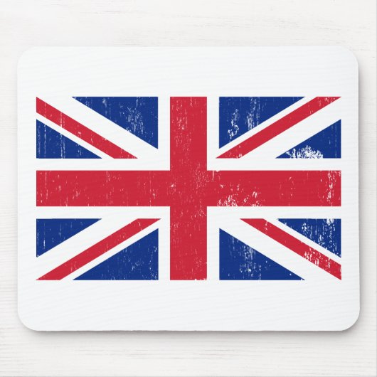 Gewerkschafts-Jack-britische Flagge Mousepad (Vorne)