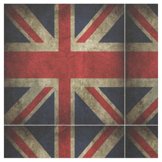 Gewerkschafts-Jack-britische Flagge von England Stoff (Nahaufnahme)