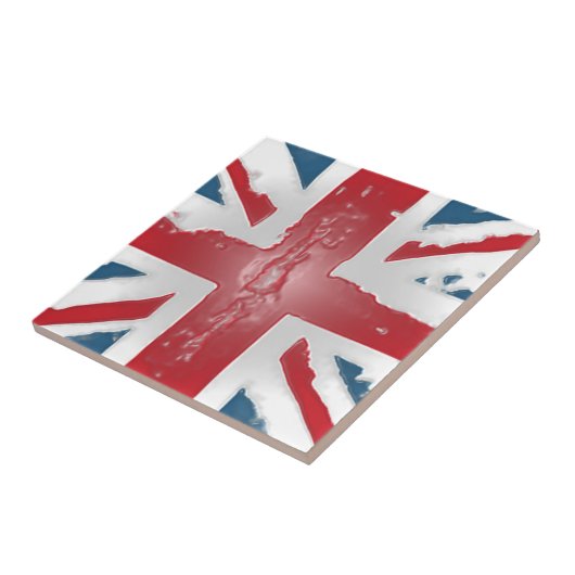 Gewerkschafts-Jack-britische Flaggen-abstrakte Fliese (Seite)